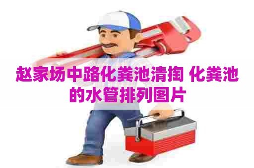 赵家场中路化粪池清掏 化粪池的水管排列图片