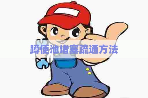 蹲便池堵塞疏通方法 蹲便池堵塞疏通方法