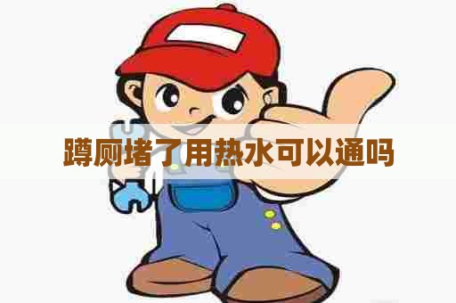 蹲厕堵了用热水可以通吗