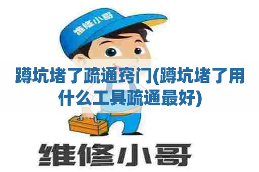 蹲坑堵了疏通窍门(蹲坑堵了用什么工具疏通最好) 蹲坑堵了疏通窍门(蹲坑堵了用什么工具疏通最好)