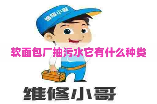 软面包厂抽污水它有什么种类