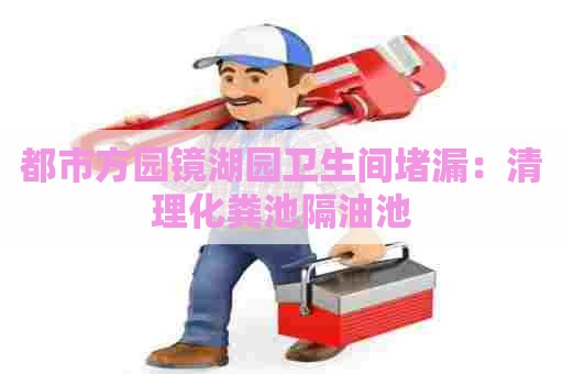 都市方园镜湖园卫生间堵漏：清理化粪池隔油池