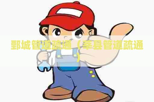 鄄城管道疏通（莘县管道疏通）