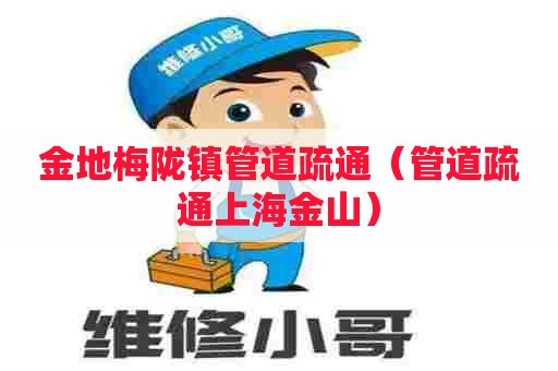 金地梅陇镇管道疏通（管道疏通上海金山）