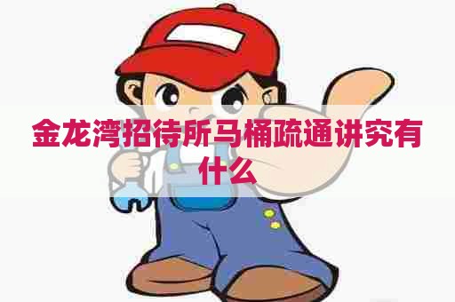金龙湾招待所马桶疏通讲究有什么
