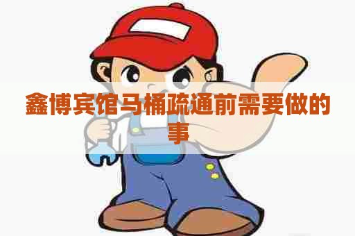 鑫博宾馆马桶疏通前需要做的事