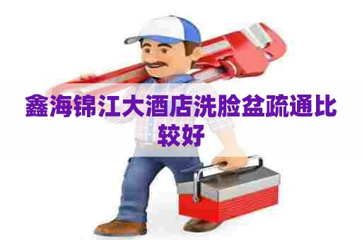 鑫海锦江大酒店洗脸盆疏通比较好