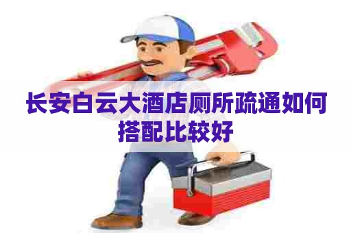 长安白云大酒店厕所疏通如何搭配比较好