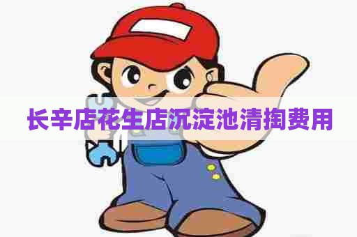 长辛店花生店沉淀池清掏费用 长辛店花生店沉淀池清掏费用