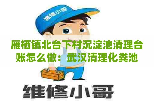 雁栖镇北台下村沉淀池清理台账怎么做：武汉清理化粪池