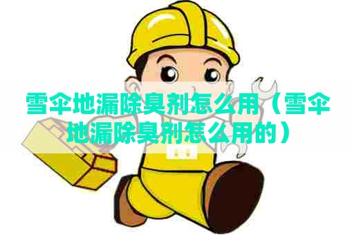 雪伞地漏除臭剂怎么用（雪伞地漏除臭剂怎么用的）