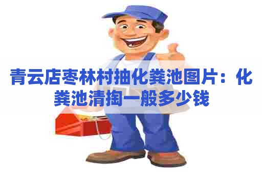 青云店枣林村抽化粪池图片：化粪池清掏一般多少钱