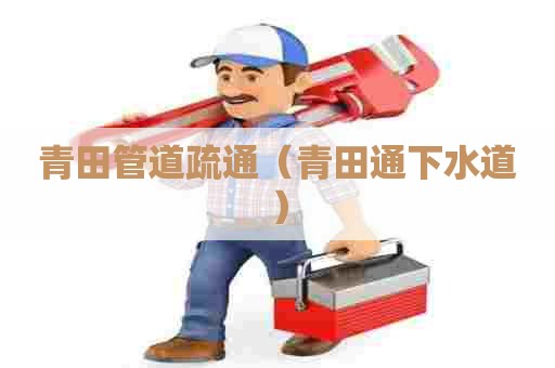 青田管道疏通（青田通下水道）