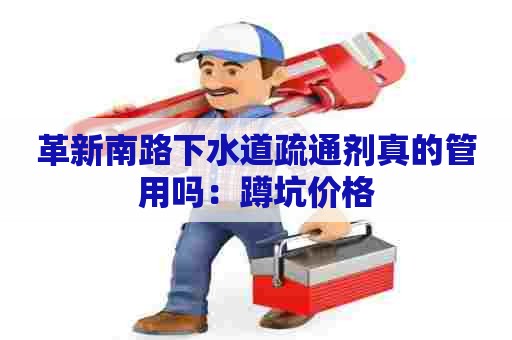 革新南路下水道疏通剂真的管用吗:蹲坑价格 革新南路下水道疏通剂真的管用吗:蹲坑价格