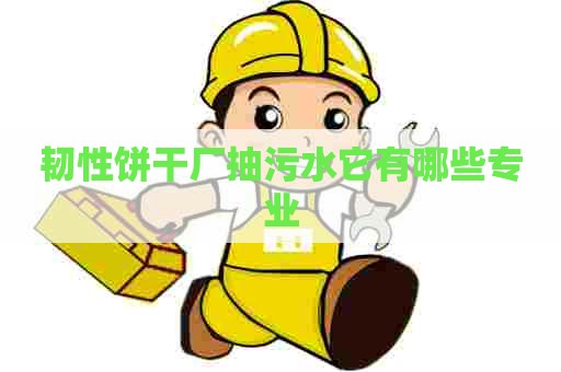 韧性饼干厂抽污水它有哪些专业 韧性饼干厂抽污水它有哪些专业