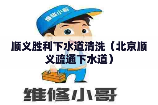 顺义胜利下水道清洗（北京顺义疏通下水道）