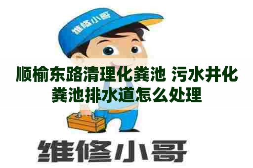 顺榆东路清理化粪池 污水井化粪池排水道怎么处理