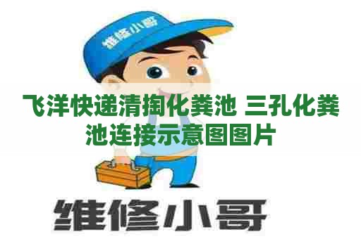 飞洋快递清掏化粪池 三孔化粪池连接示意图图片