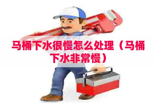 马桶下水很慢怎么处理(马桶下水非常慢) 马桶下水很慢怎么处理(马桶下水非常慢)