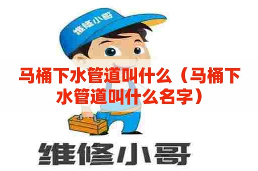 马桶下水管道叫什么（马桶下水管道叫什么名字）