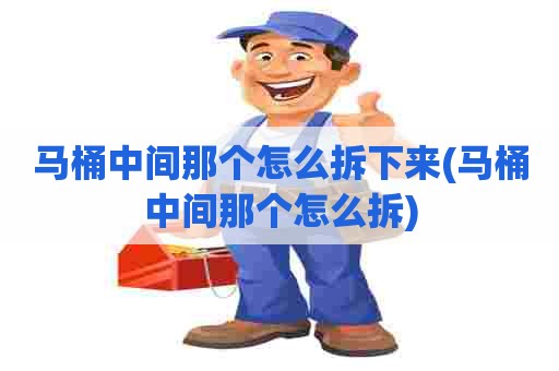 马桶中间那个怎么拆下来(马桶中间那个怎么拆)