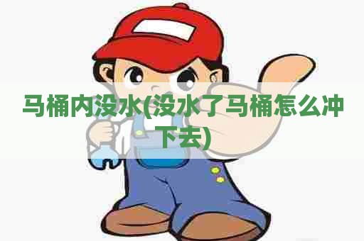 马桶内没水(没水了马桶怎么冲下去)