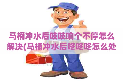 马桶冲水后吱吱响个不停怎么解决(马桶冲水后咚咚咚怎么处理-)