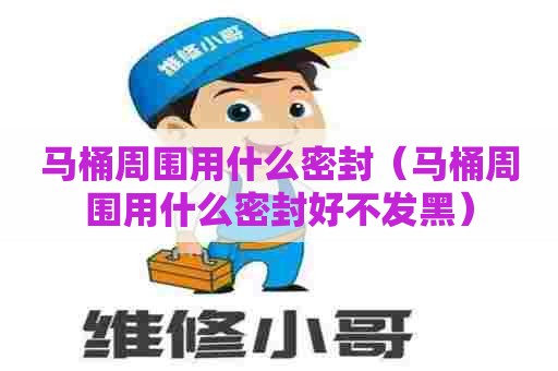马桶周围用什么密封（马桶周围用什么密封好不发黑）