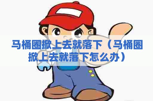 马桶圈掀上去就落下（马桶圈掀上去就落下怎么办）