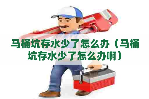 马桶坑存水少了怎么办（马桶坑存水少了怎么办啊）