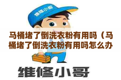 马桶堵了倒洗衣粉有用吗（马桶堵了倒洗衣粉有用吗怎么办）