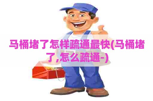 马桶堵了怎样疏通最快(马桶堵了,怎么疏通-)