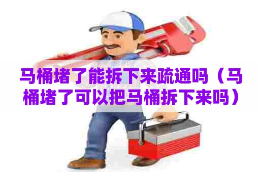 马桶堵了能拆下来疏通吗(马桶堵了可以把马桶拆下来吗) 马桶堵了能拆下来疏通吗(马桶堵了可以把马桶拆下来吗)