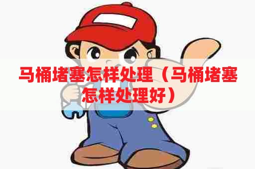 马桶堵塞怎样处理(马桶堵塞怎样处理好) 马桶堵塞怎样处理(马桶堵塞怎样处理好)