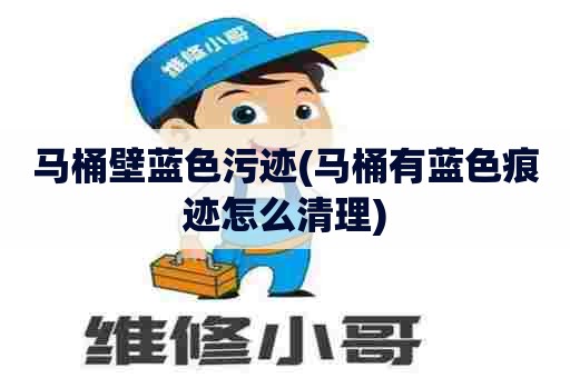 马桶壁蓝色污迹(马桶有蓝色痕迹怎么清理) 马桶壁蓝色污迹(马桶有蓝色痕迹怎么清理)