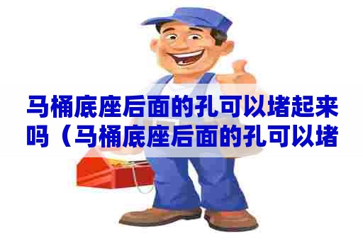 马桶底座后面的孔可以堵起来吗（马桶底座后面的孔可以堵起来吗图片）