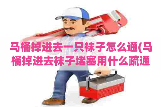 马桶掉进去一只袜子怎么通(马桶掉进去袜子堵塞用什么疏通)