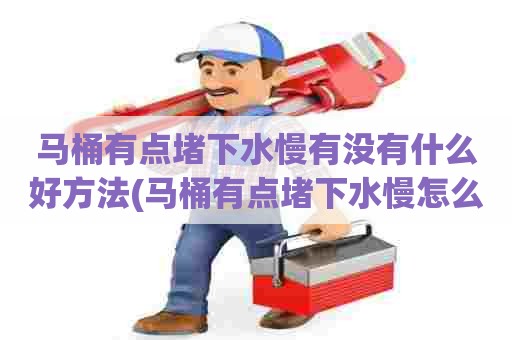 马桶有点堵下水慢有没有什么好方法(马桶有点堵下水慢怎么办)