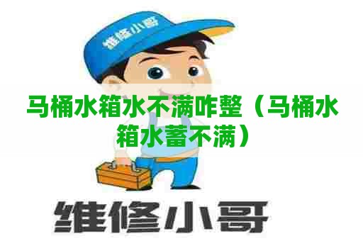 马桶水箱水不满咋整（马桶水箱水蓄不满）