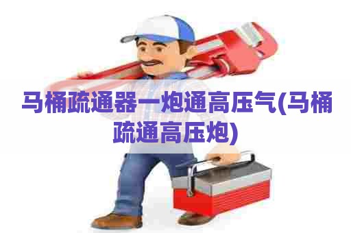 马桶疏通器一炮通高压气(马桶疏通高压炮)