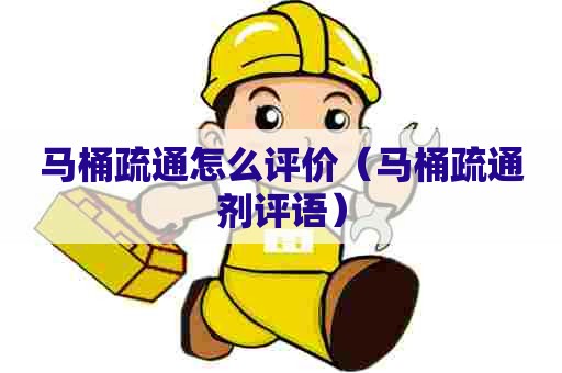 马桶疏通怎么评价（马桶疏通剂评语）