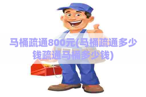 马桶疏通800元(马桶疏通多少钱疏通马桶多少钱)