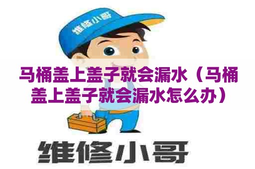 马桶盖上盖子就会漏水（马桶盖上盖子就会漏水怎么办）