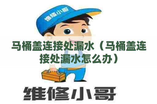 马桶盖连接处漏水（马桶盖连接处漏水怎么办）