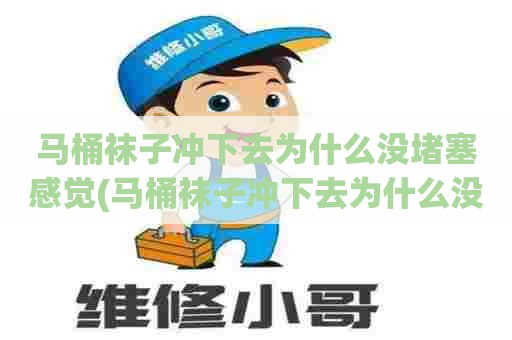 马桶袜子冲下去为什么没堵塞感觉(马桶袜子冲下去为什么没堵塞)