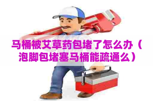 马桶被艾草药包堵了怎么办（泡脚包堵塞马桶能疏通么）