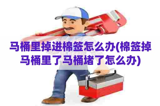 马桶里掉进棉签怎么办(棉签掉马桶里了马桶堵了怎么办)