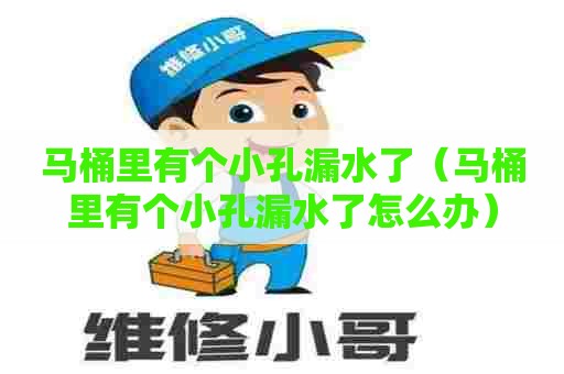 马桶里有个小孔漏水了(马桶里有个小孔漏水了怎么办) 马桶里有个小孔漏水了(马桶里有个小孔漏水了怎么办)