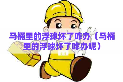 马桶里的浮球坏了咋办（马桶里的浮球坏了咋办呢）