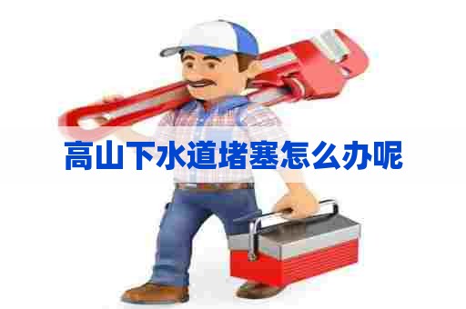 高山下水道堵塞怎么办呢